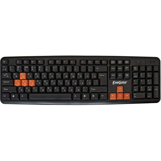 Клавиатура EXEGATE PROFESSIONAL STANDARD LY-403 COLOR BOX EX264080RUS