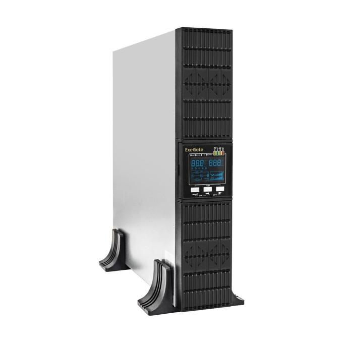 ИБП On-line EXEGATE PowerExpert ULS-1000.LCD.AVR.1SH.2C13.USB.RS232.SNMP.2U